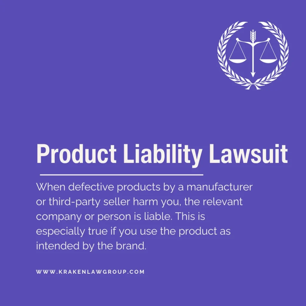 A definition post explaining what is a product liability lawsuit