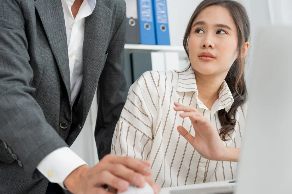 A manager engaged in sexual orientation discrimination against a woman