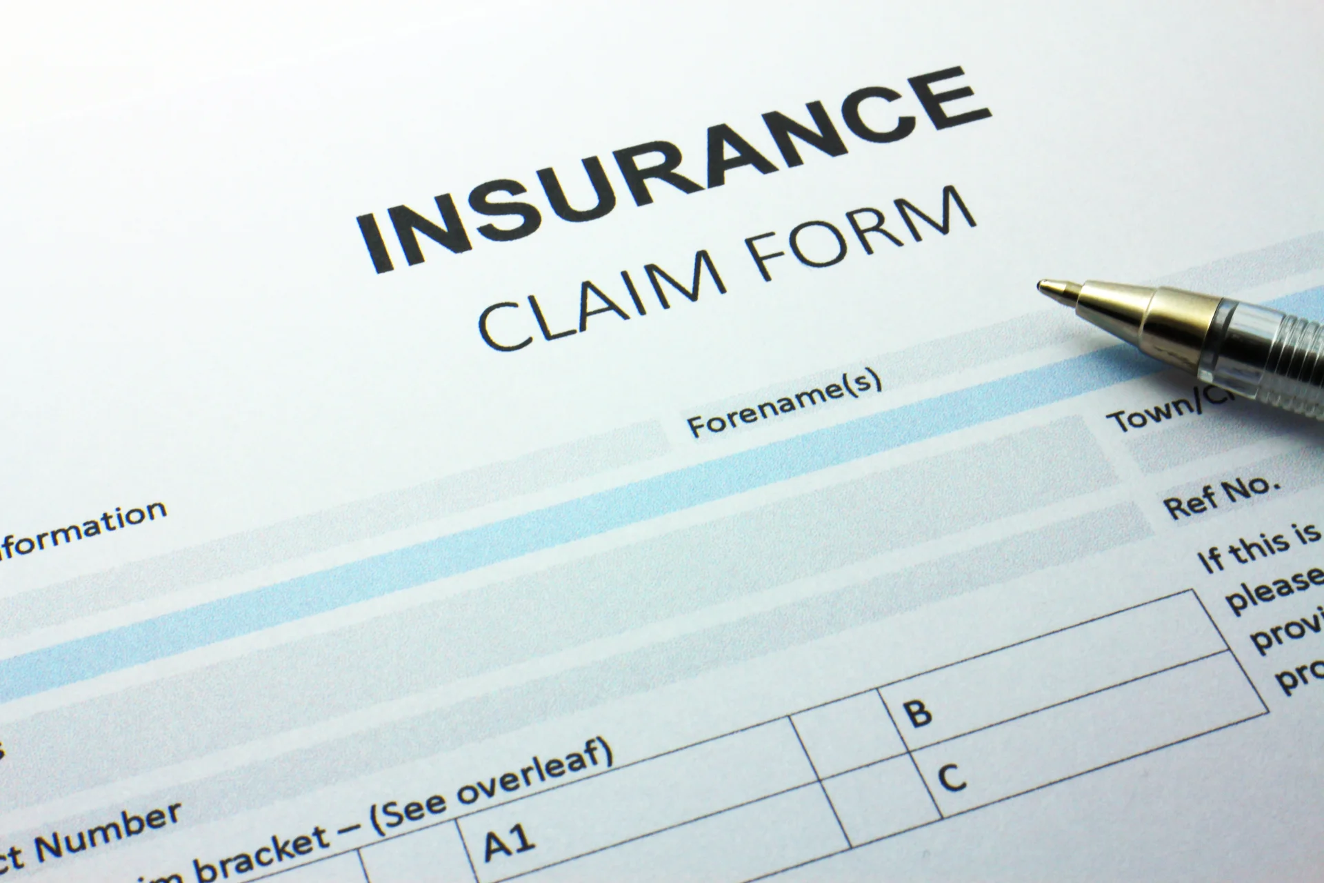 A form for diminished value claims in Florida