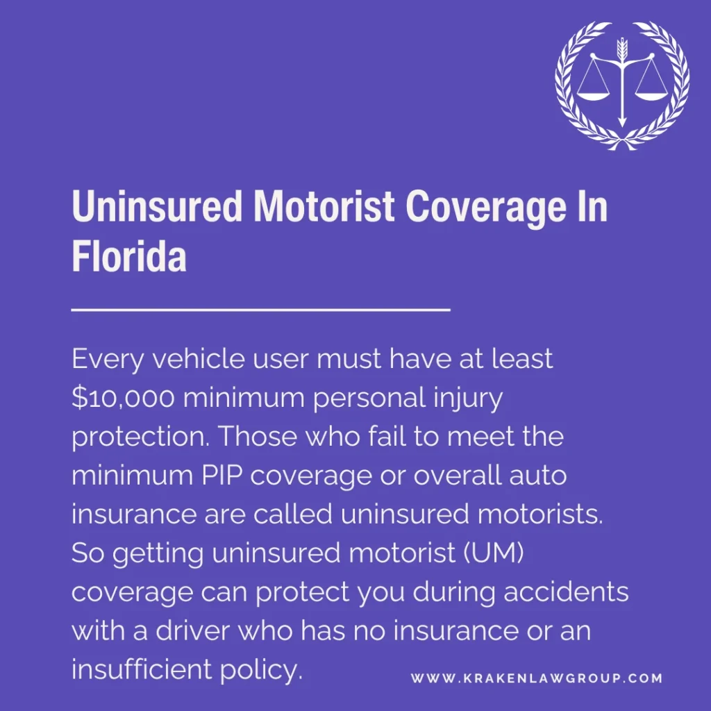 An answer post explaining uninsured motorist coverage in Florida